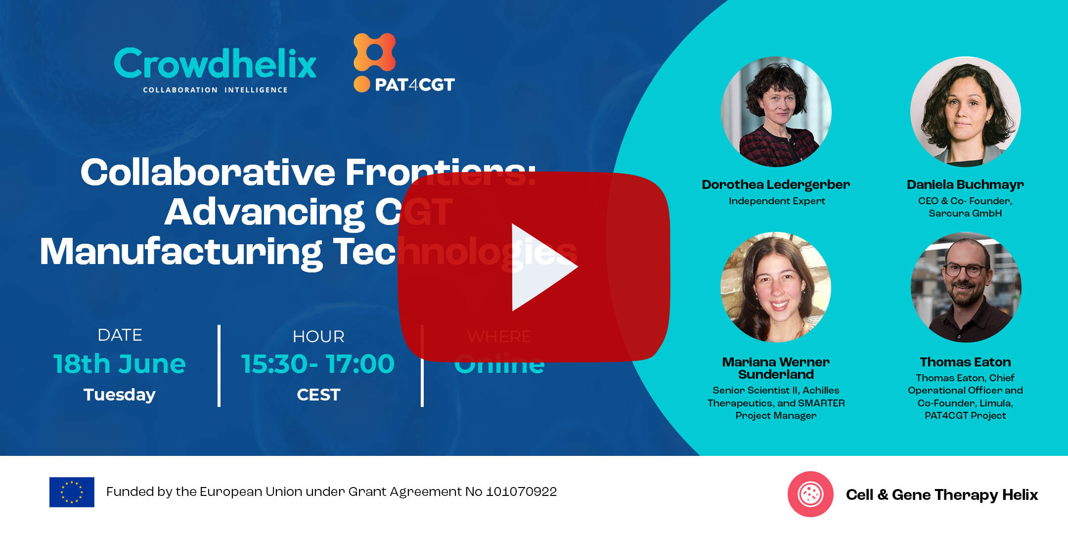 Watch the First Cell & Gene Therapy Helix Event