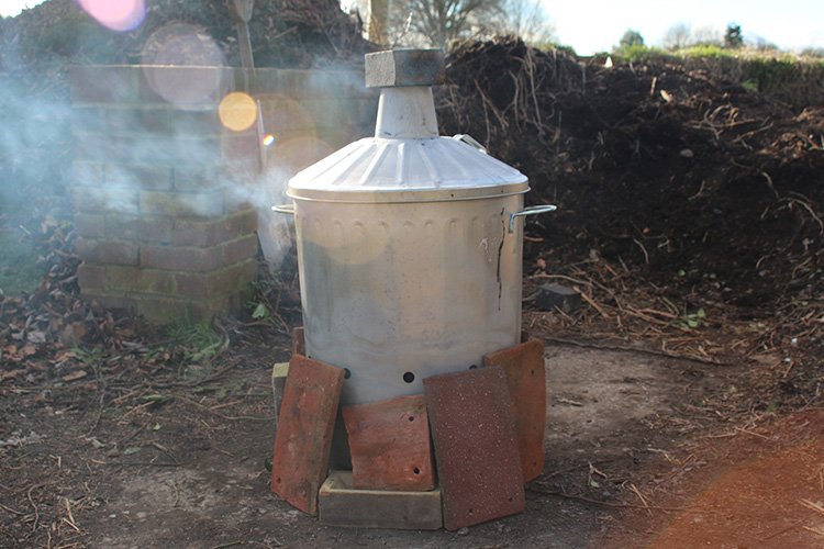 a dustbin furnace