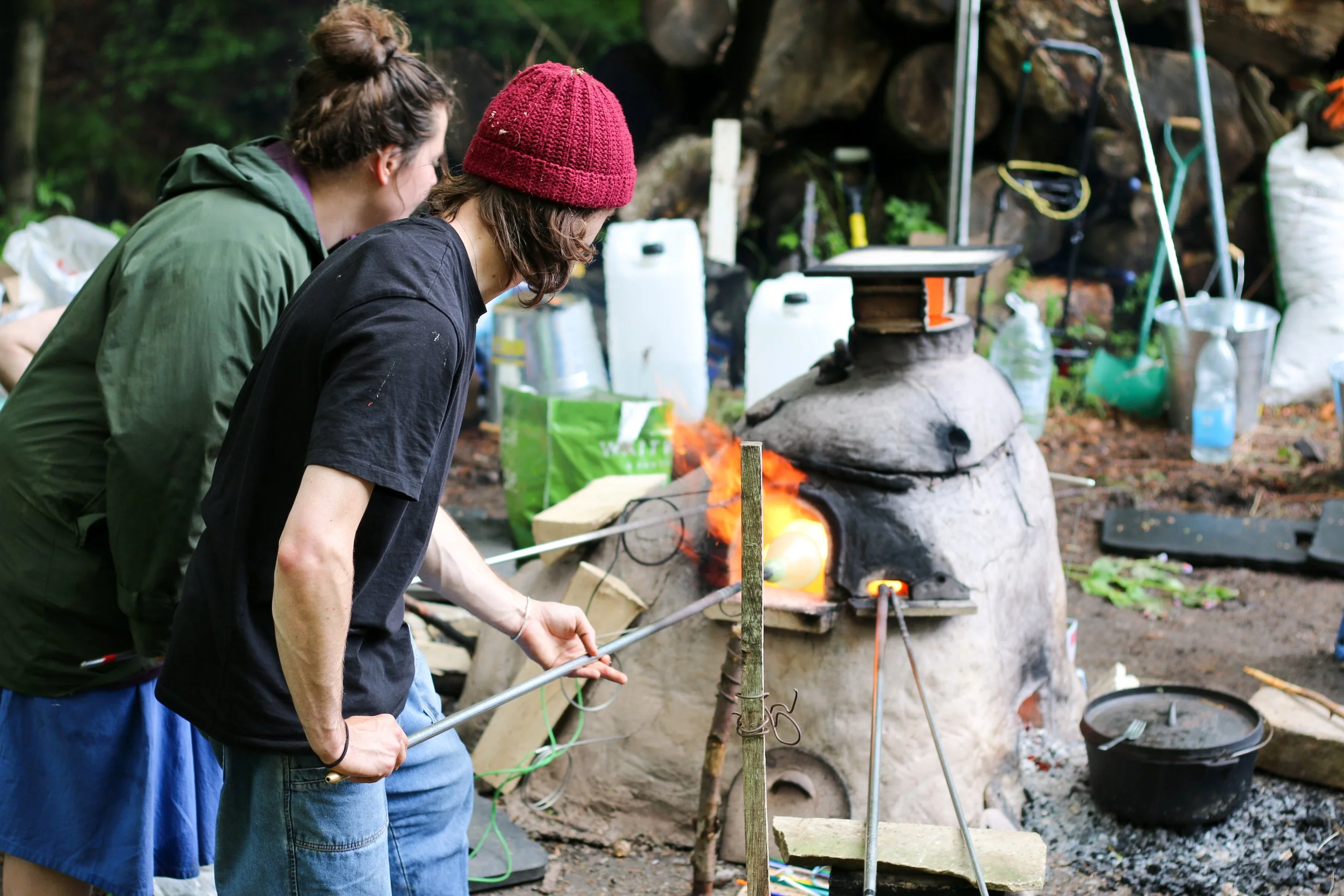 Ancient Wood Fired Furnace Build