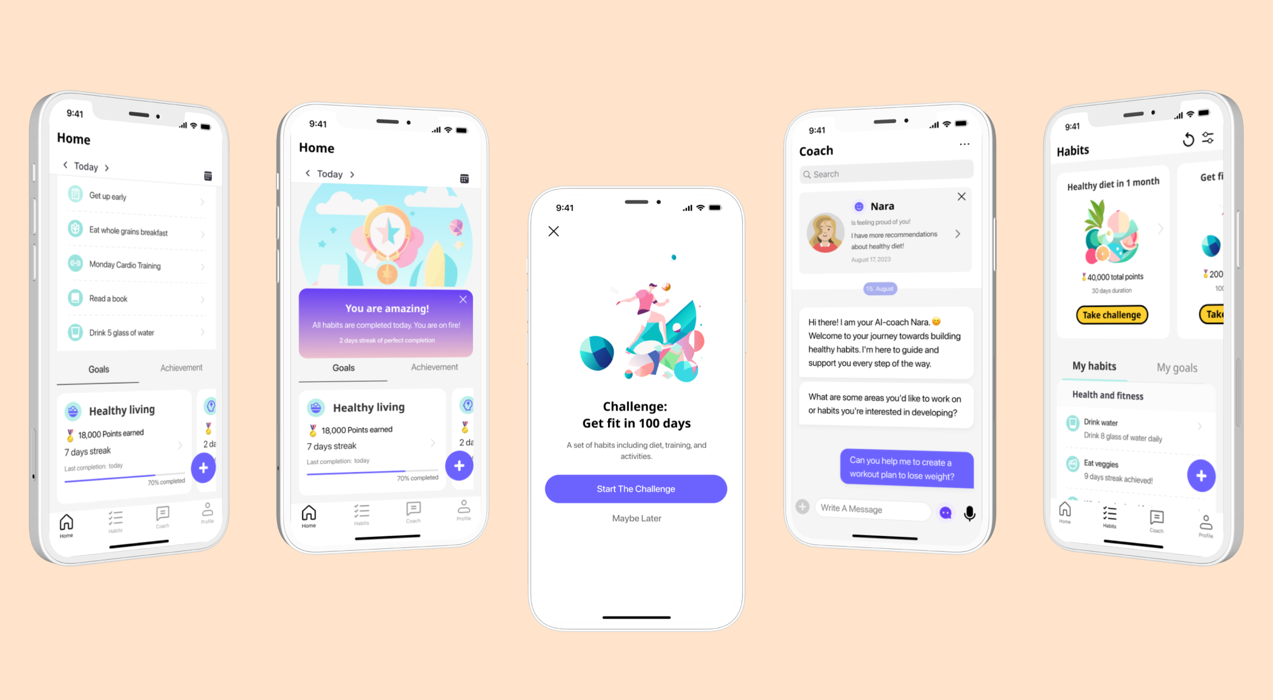 HabitGo - Habit tracking app