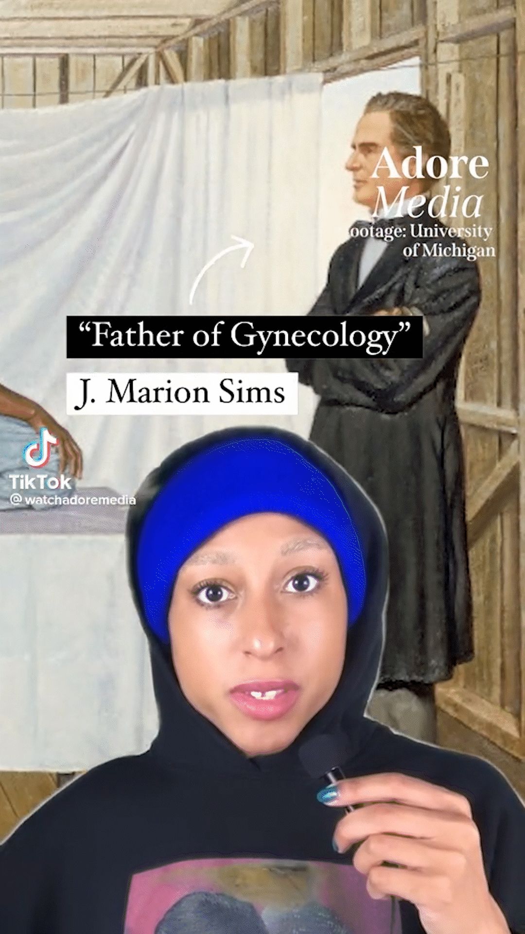 Meet the #Mothers of #Gynecology, #Anarcha, #Lucy, and #Betsey. Created by artist #MichelleBrowder