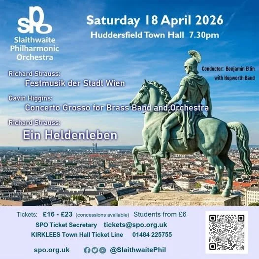 Hepworth Band &amp; Slaithwaite Philharmonic Orchestra join forces for a Yorkshire first!