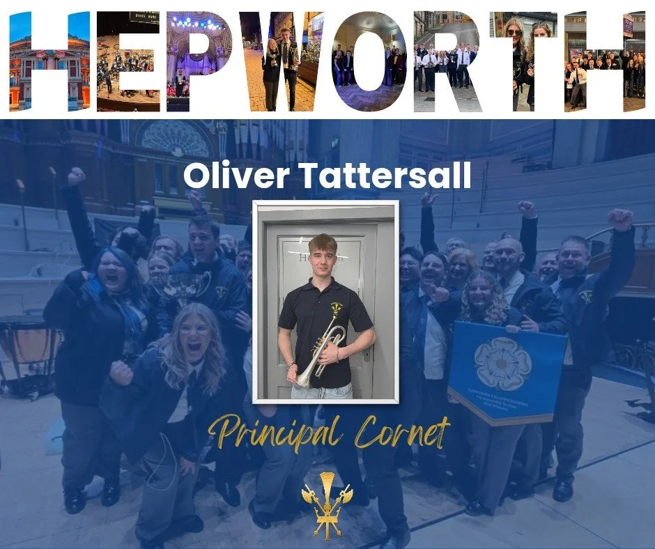 Hepworth welcomes its new principal cornet