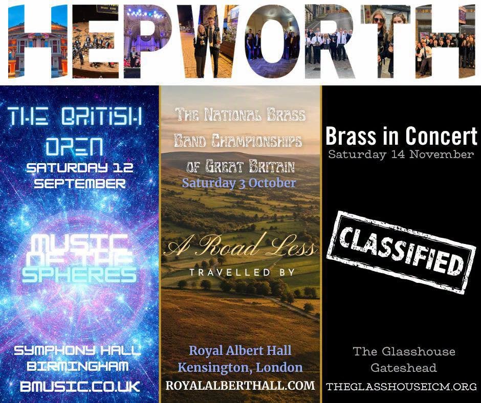 Hepworth looks forward to an exciting autumn of major Championships &amp; Concerts
