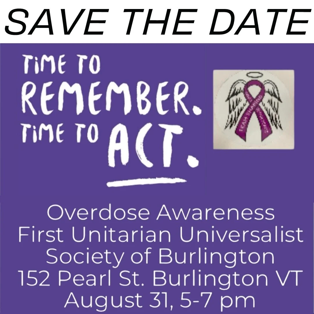 Overdose Awareness Day with Team Shareing