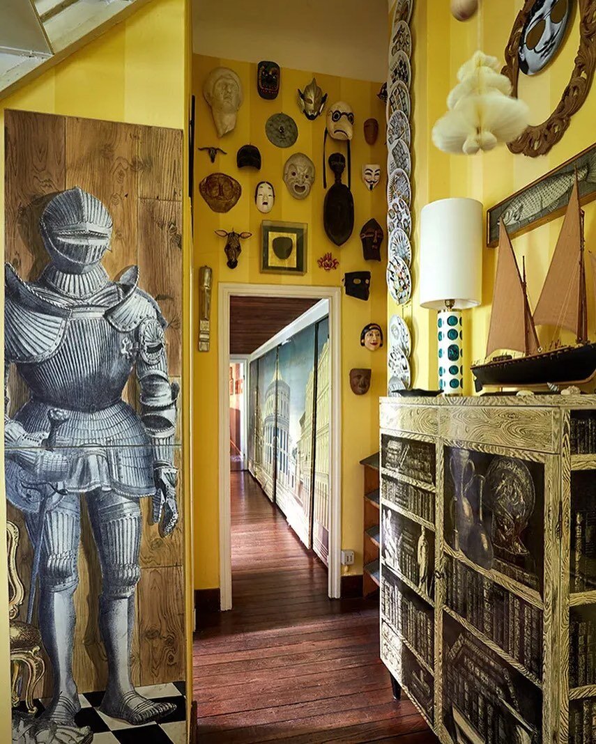 We&rsquo;ve just taken a dive into the mind bending world of Barnaba Fornasetti, director of @fornasetti in a fantastic @houseandgardenuk article. 
Link in our stories to the full article! 

.
.
.
#fornasetti #fornasettiofficial #interiordesign #inte