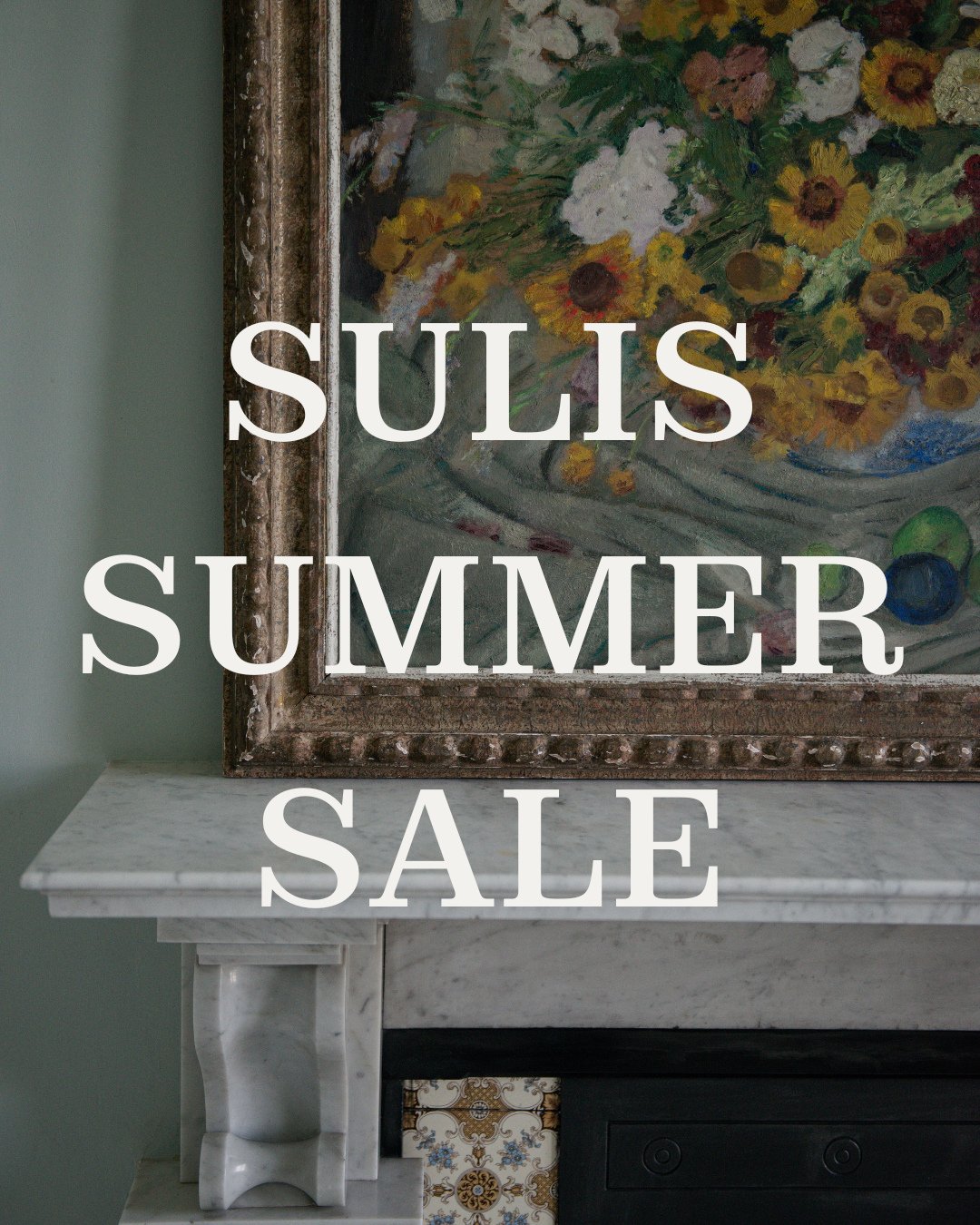 The Sulis Summer Sale is here! ⁠
⁠
15% off all artworks until 7th of July with the code SUMMER15 at checkout. Now's the perfect time to add to expand your collection! ⁠
⁠
#summersale #vintageart #buyart #artdealer #homedecor #buyartonline #vintagehom