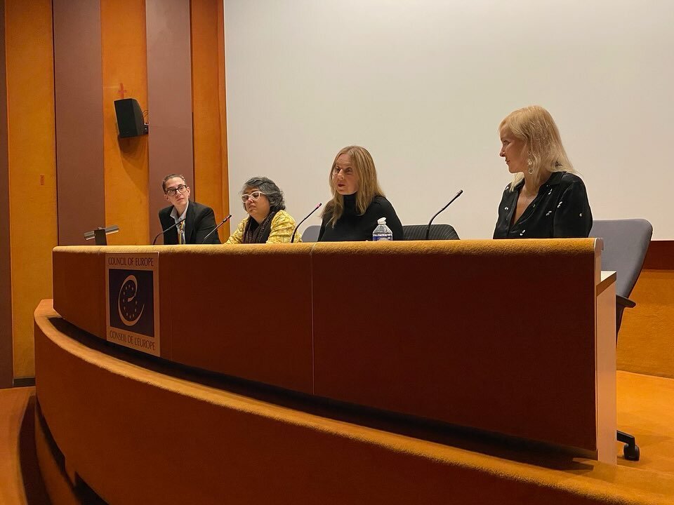 What an incredibly enriching experience at the Council of Europe screening and discussion of CATEGORY:WOMAN @councilofeurope #humanrights #sport #women #womeninsport