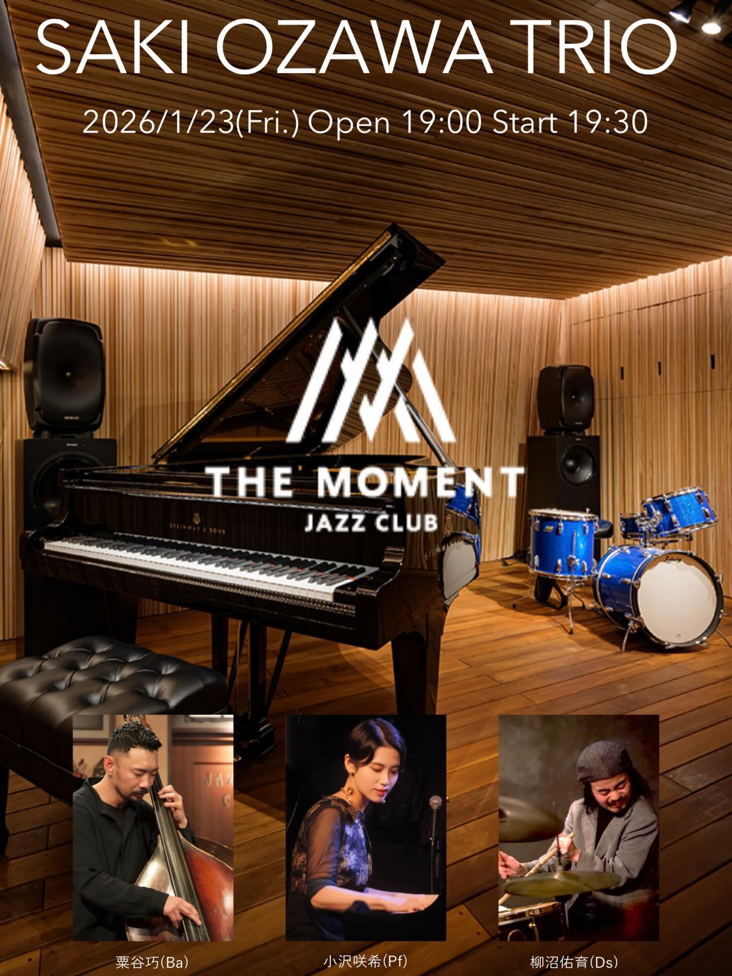 Saki Ozawa Trio at The Moment, Seijogakuen-mae