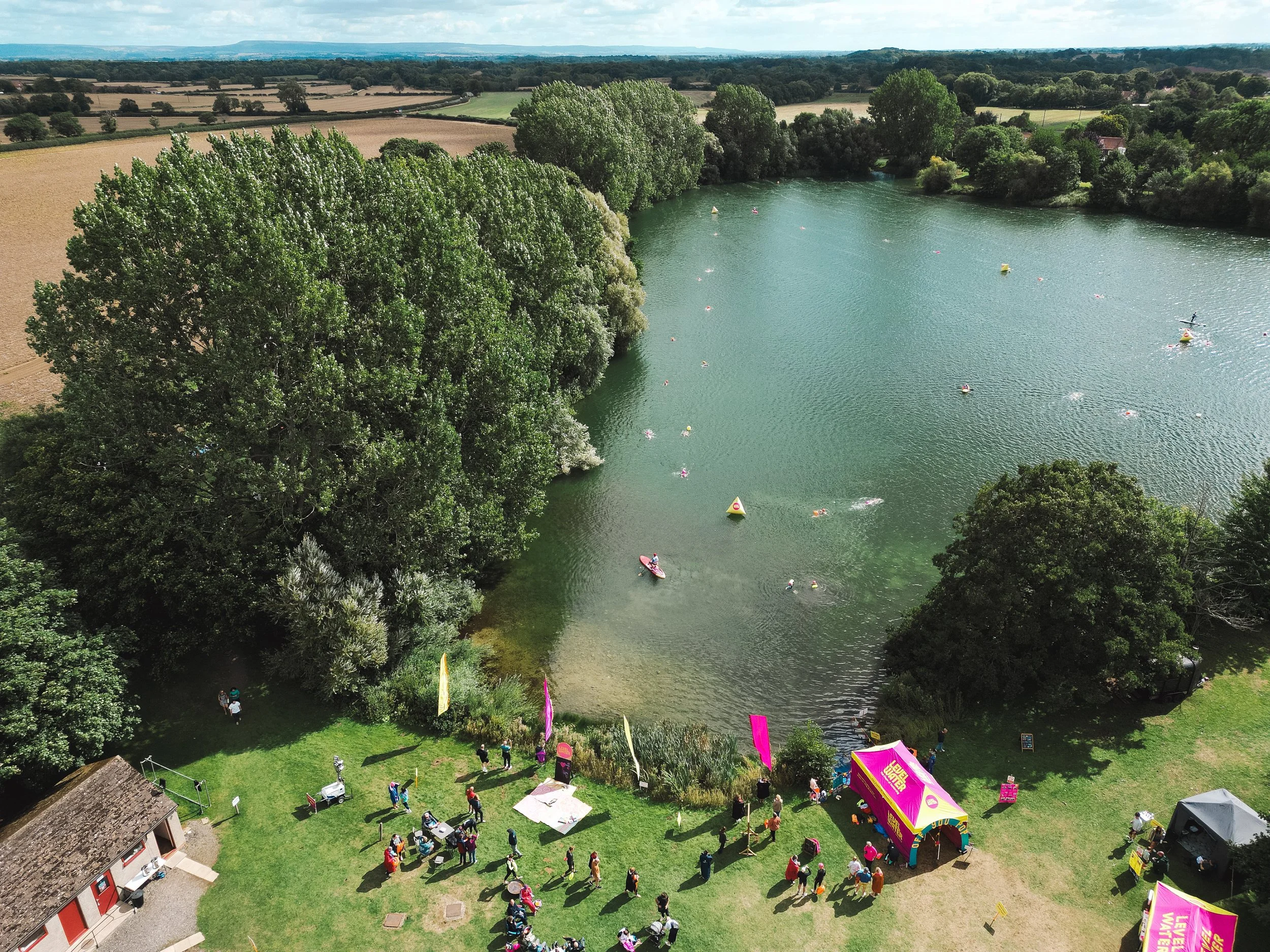 Ellerton Wild Swim Relay: Fish &amp; Chips, Butterflies, and North Yorkshire Magic