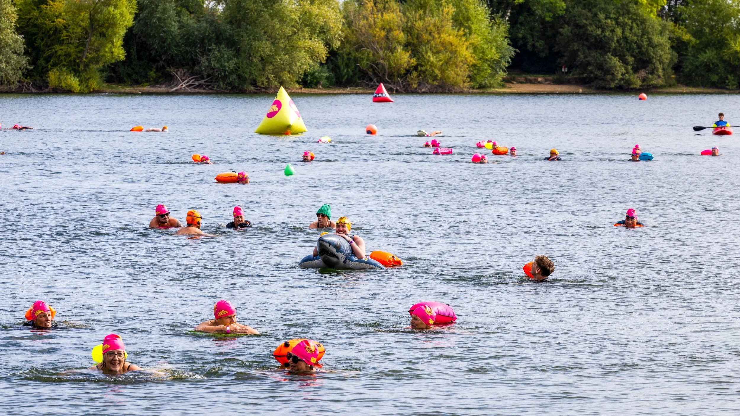 Lake 32 Wild Swim Relay: Equinox Nights, Fighter Jets, and Rainbow Skies