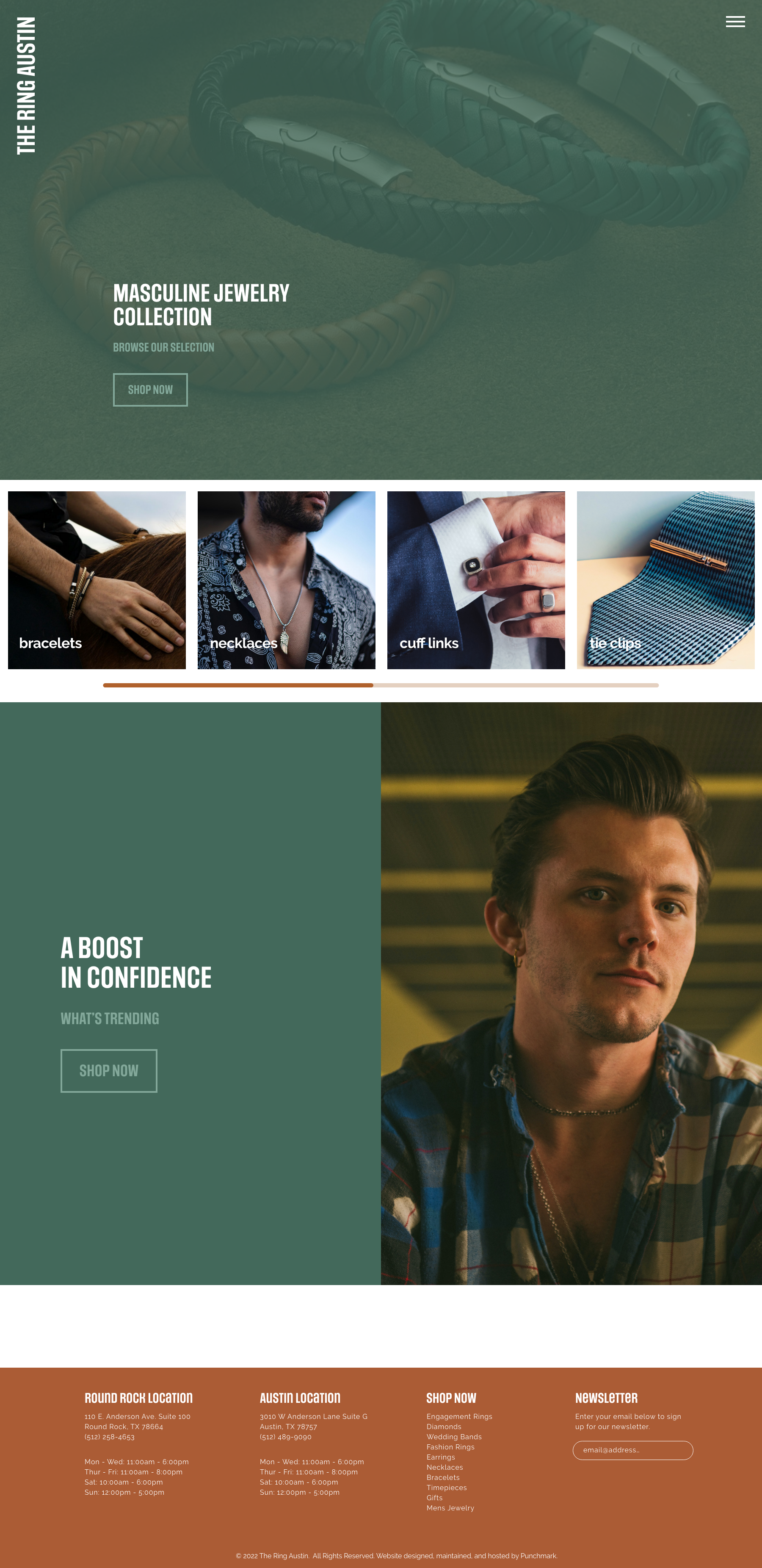 Men's Jewelry Landing Page