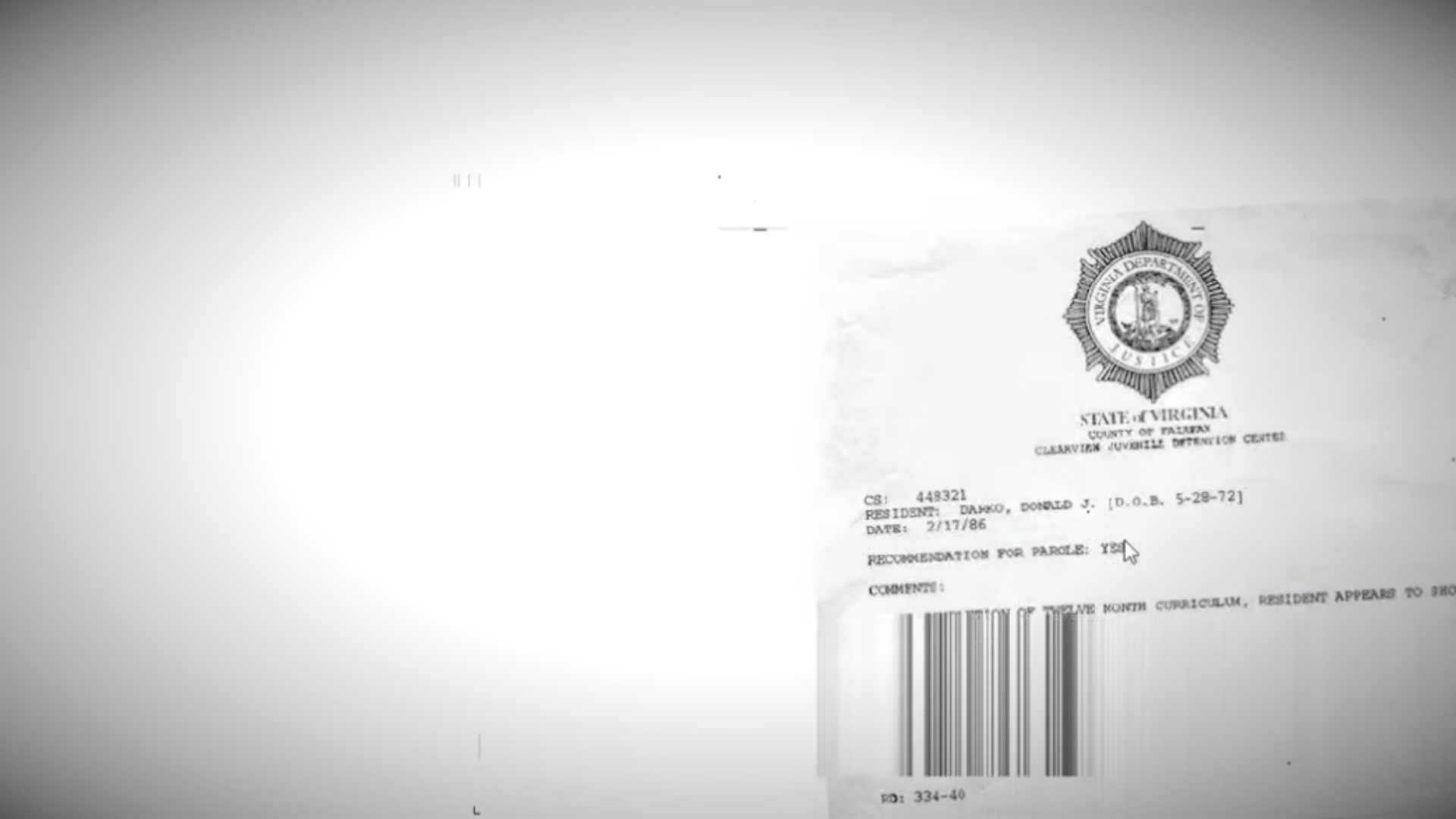 Donnie Darko Website v1.gif