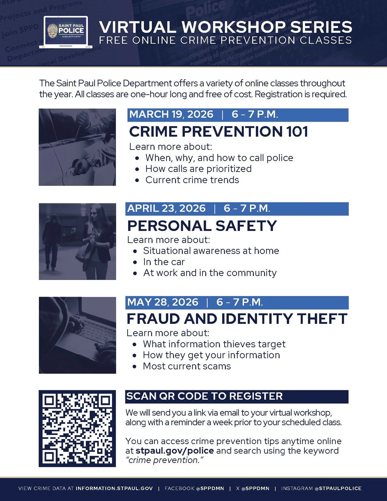 Personal Safety Virtual Workshop