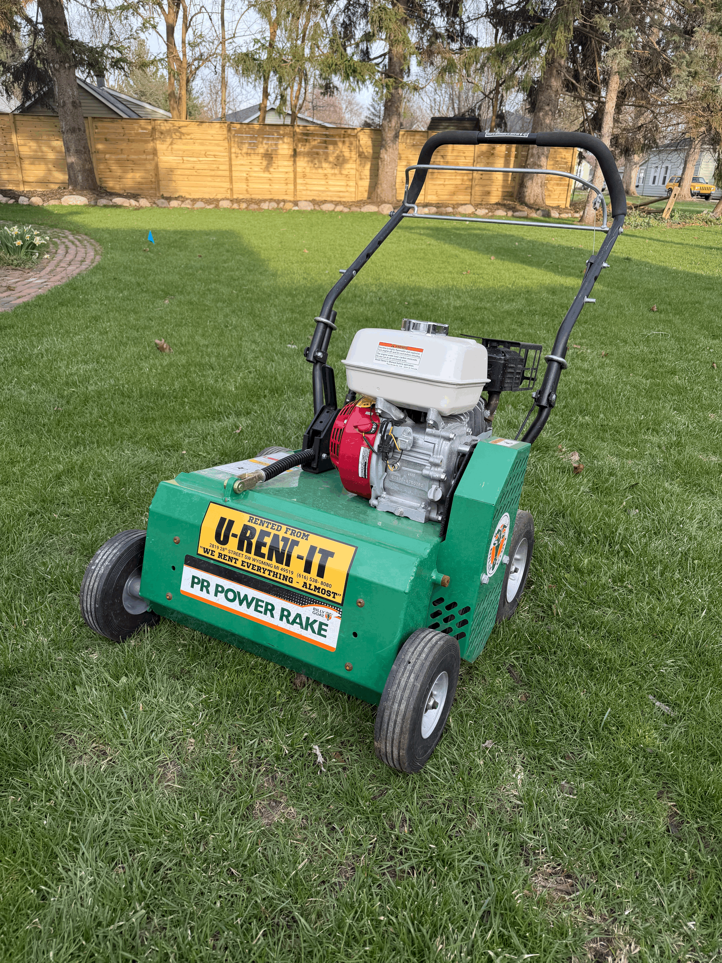 Power Rake (Dethatcher)