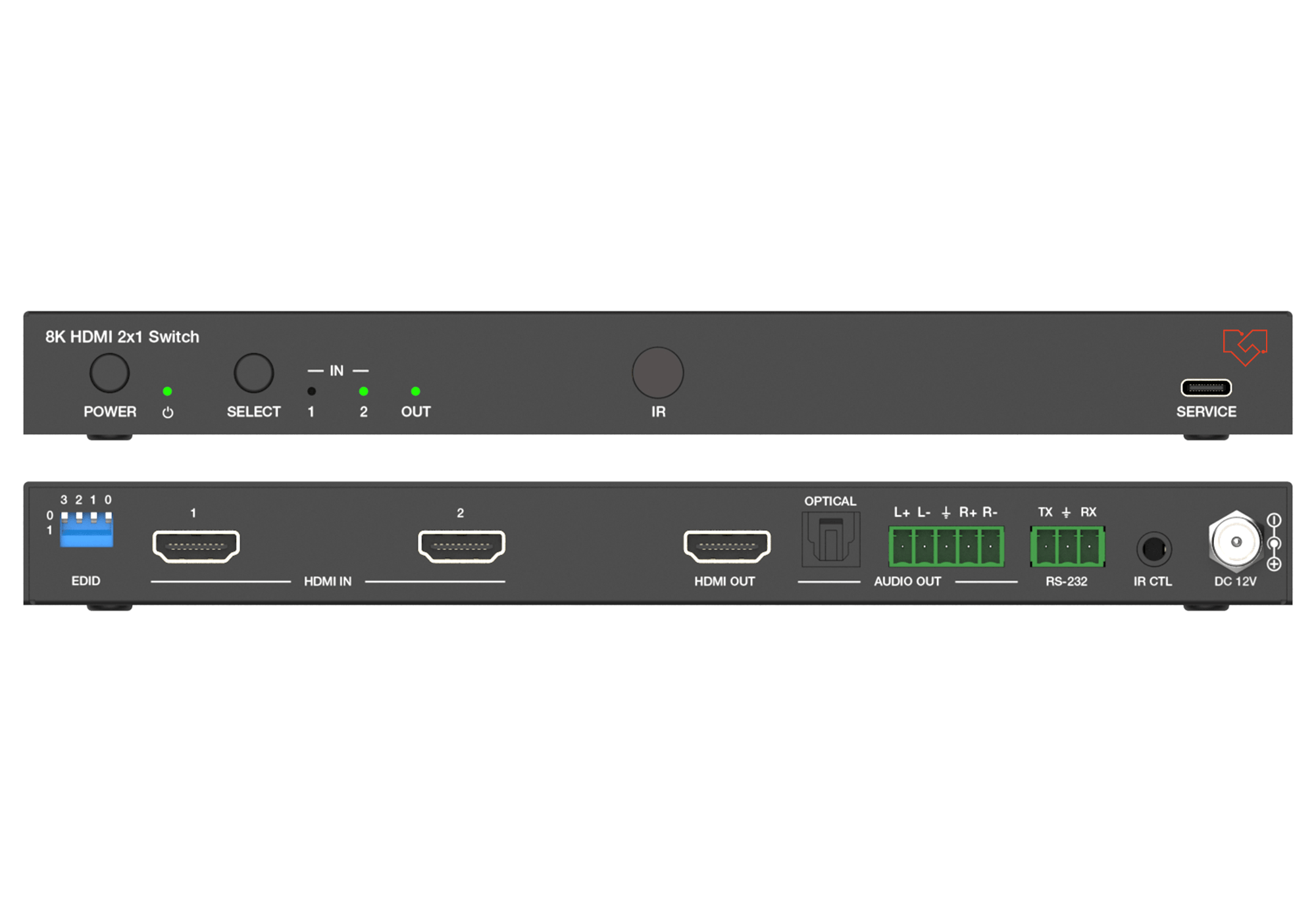 VLSW-2x18KA front view