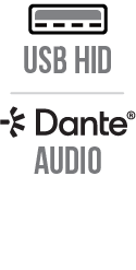 USB HID | Dante Audio