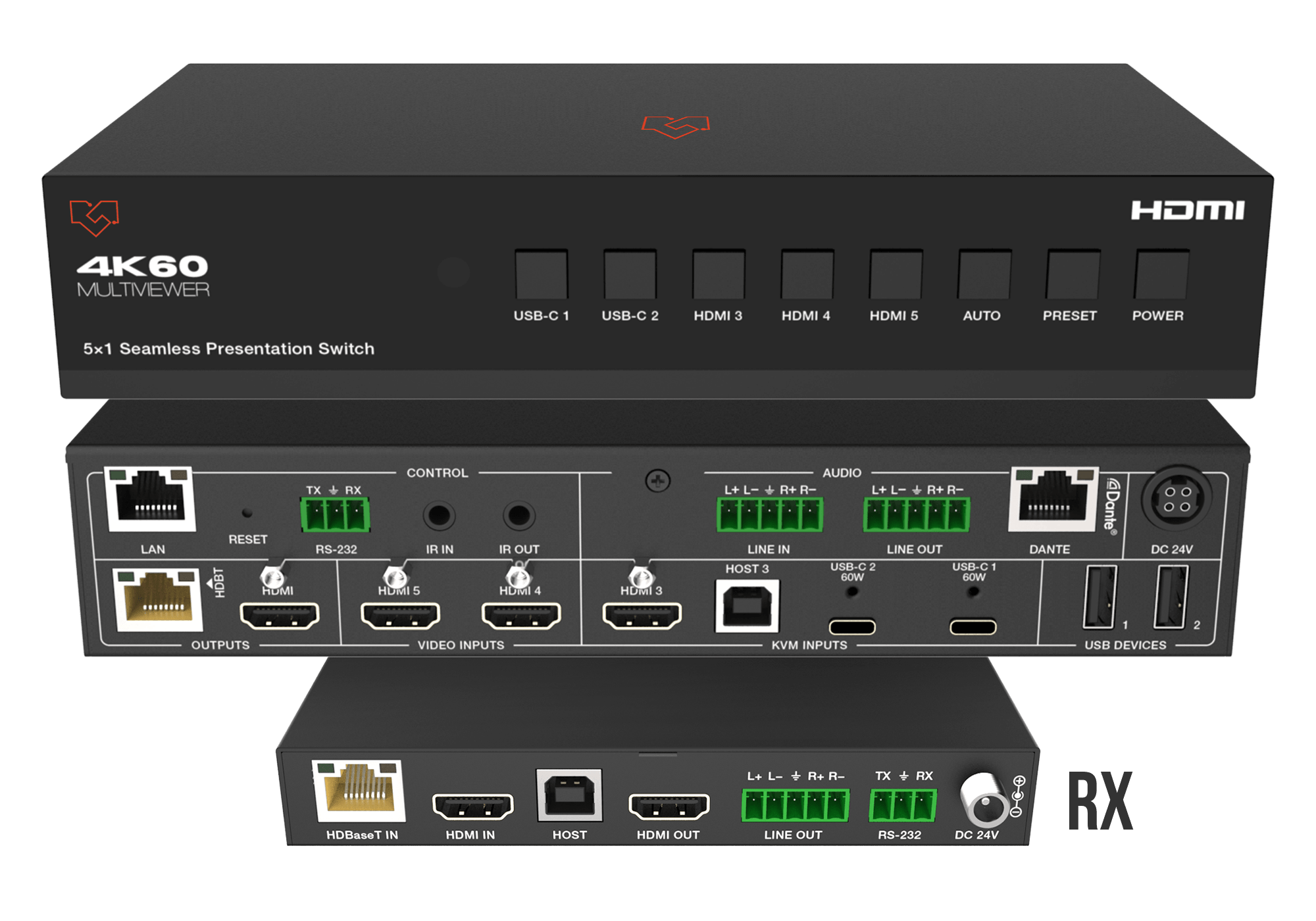 VLPT-51HT70 Switcher and Receiver