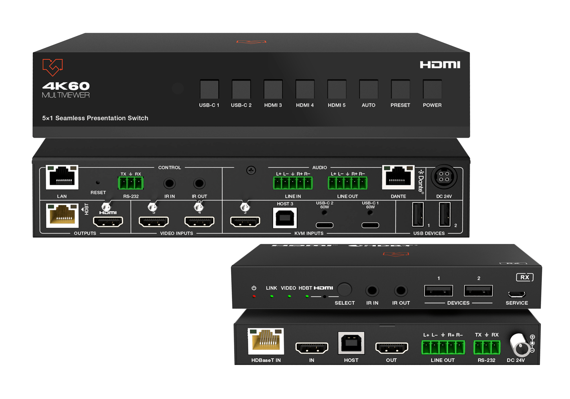 VLPT-51HT70 Main Unit and Receiver Unit