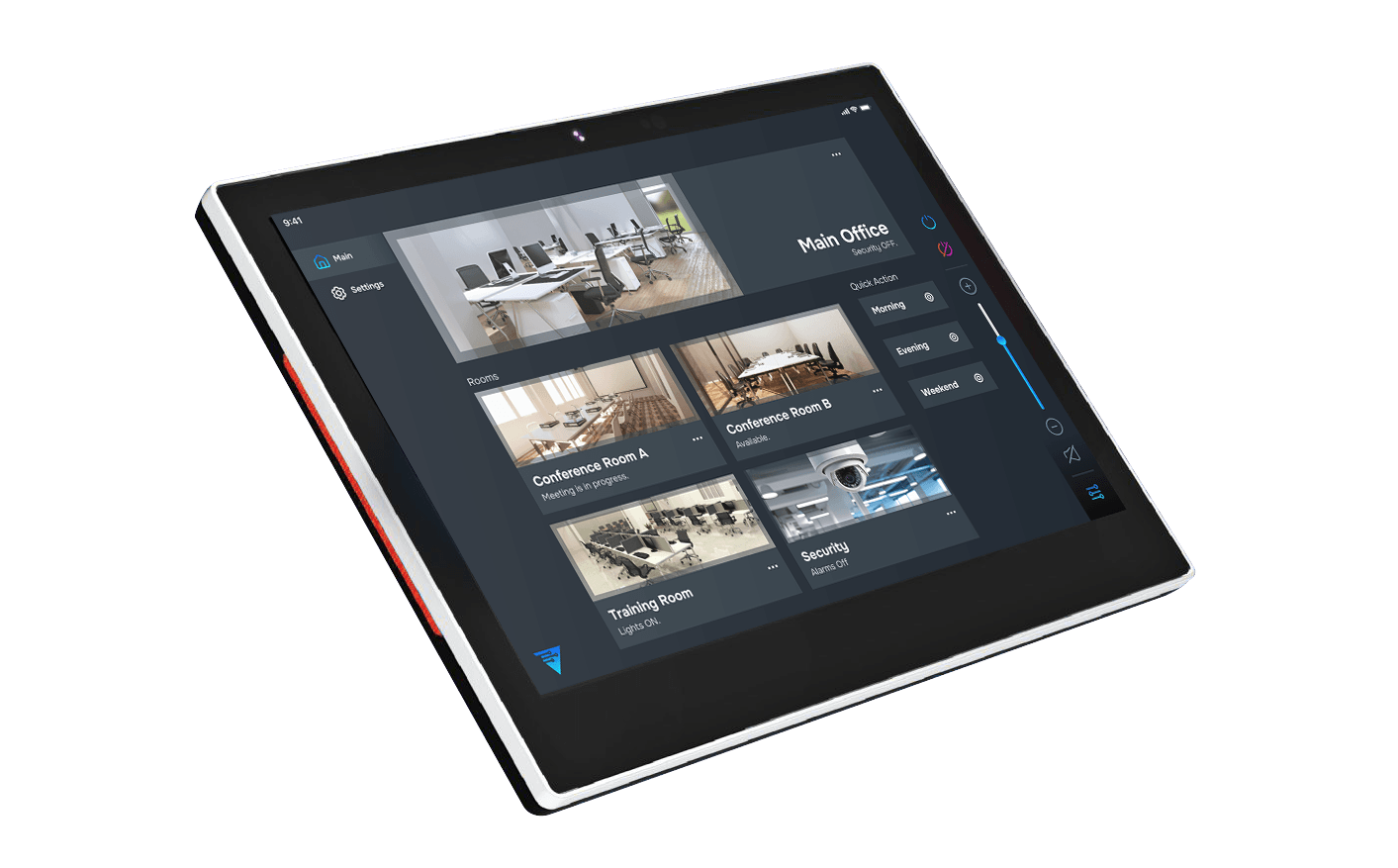 VLCT-CSQTP10 panel with VigilLynx UI