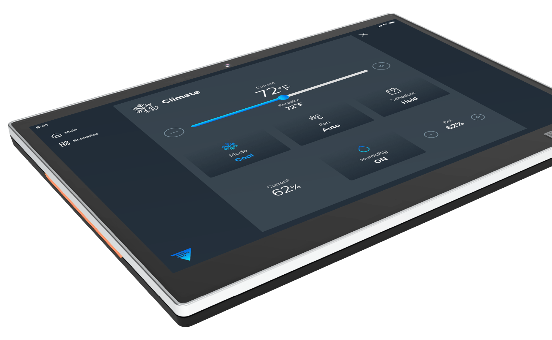 VLCT-CSQTP10 with climate control UI