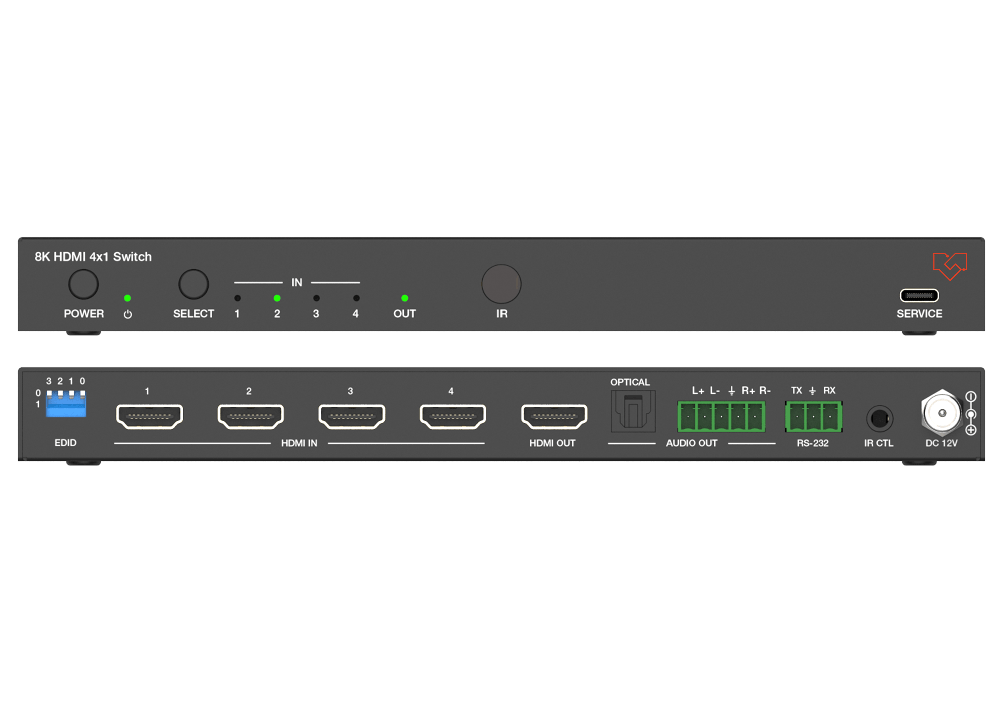 VLSW-4x18KA front and back