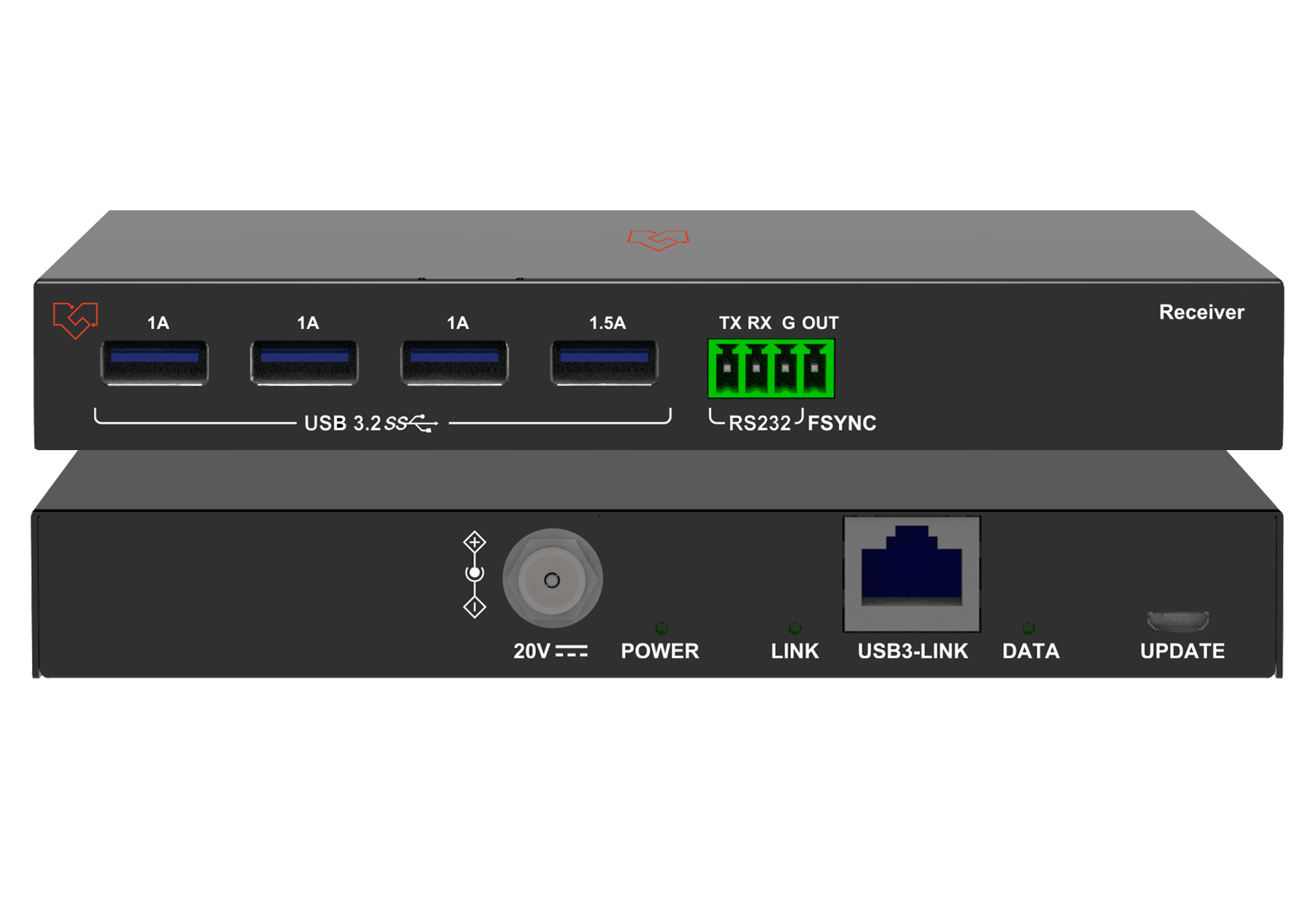 VLEX-UB32CBB-Rx Unit front and back