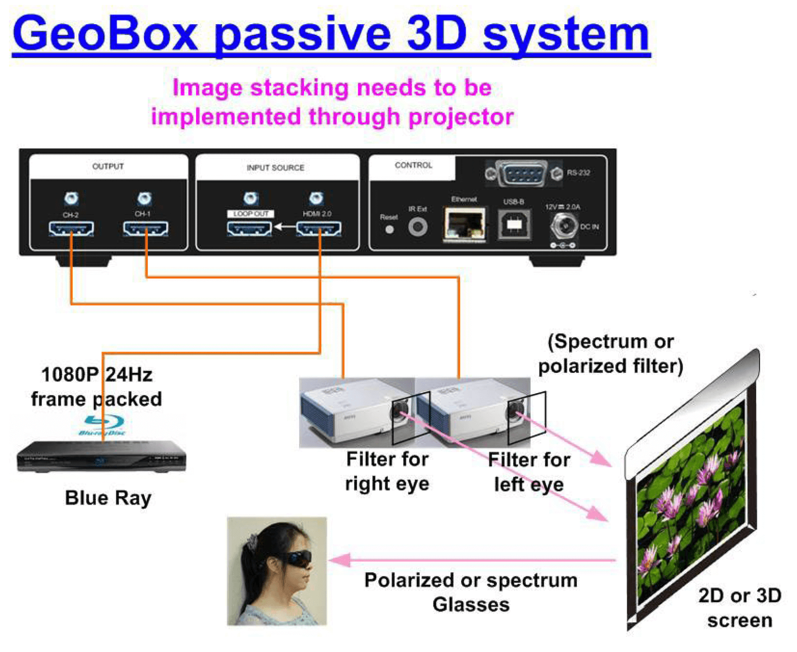 Passive 3D Application