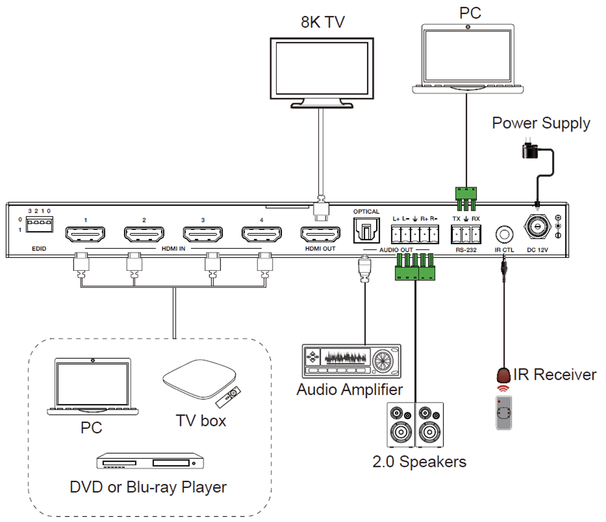 VLSW-4x18KA diagram