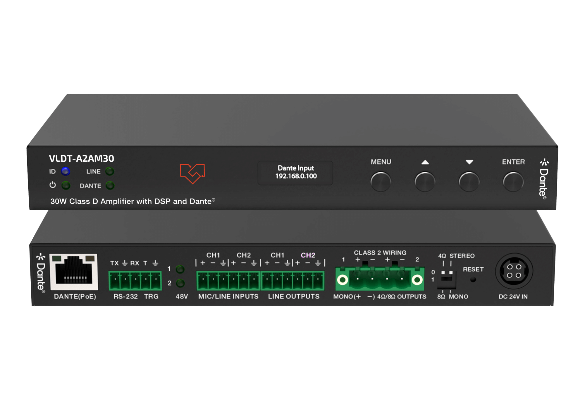 VLDT-A2AM30 Front and Back