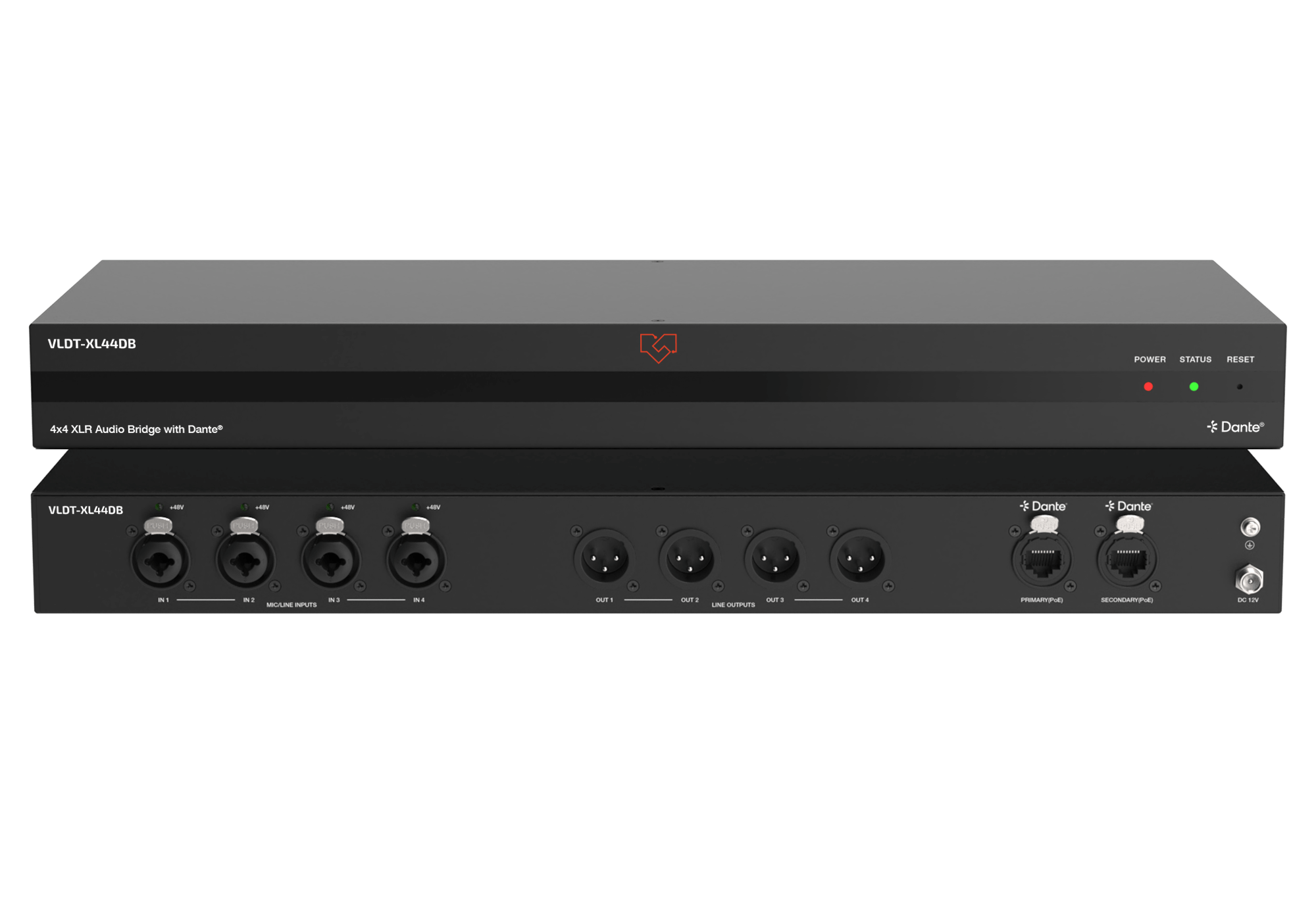 VLDT-XL44DB Front and back