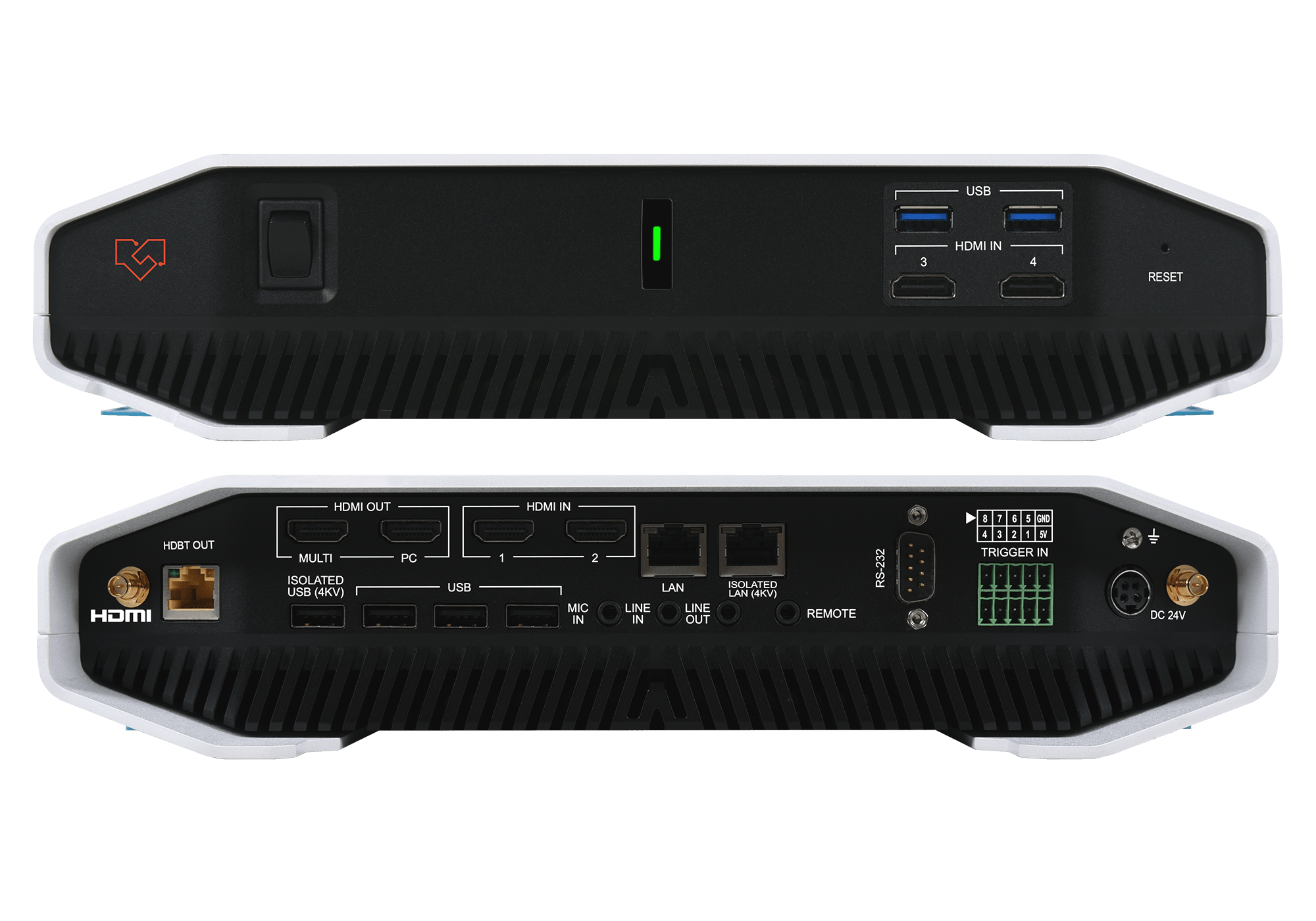 VLSM-4x3P4K-SR front and back