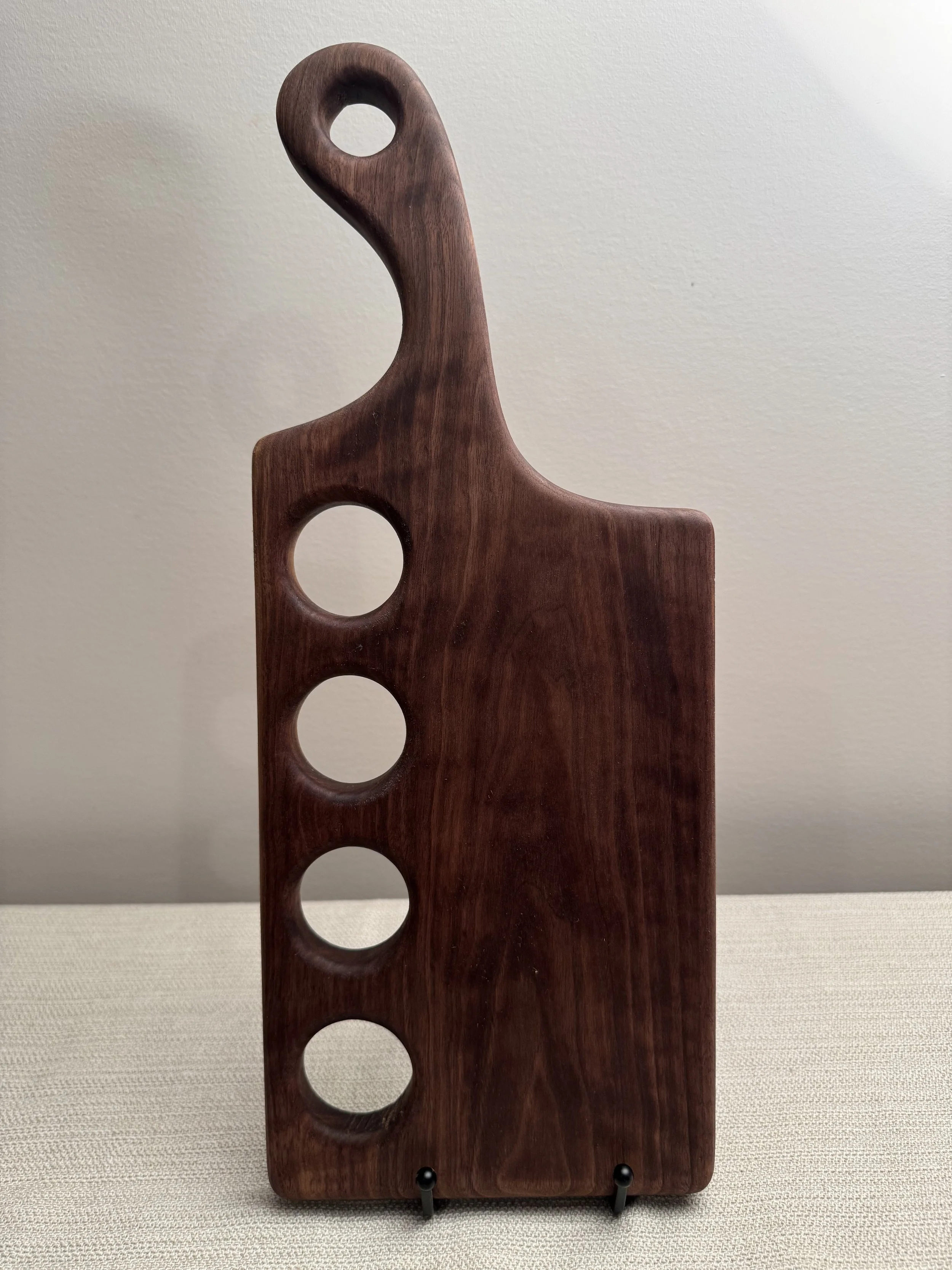 Walnut flight board