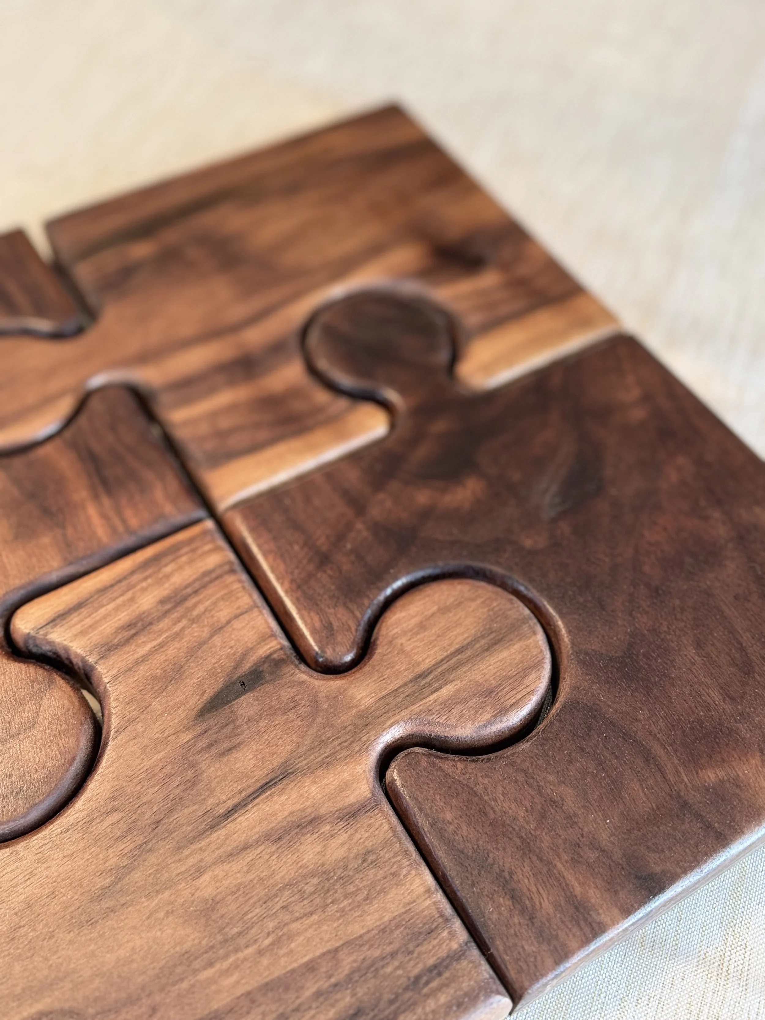 4 piece trivet - Walnut