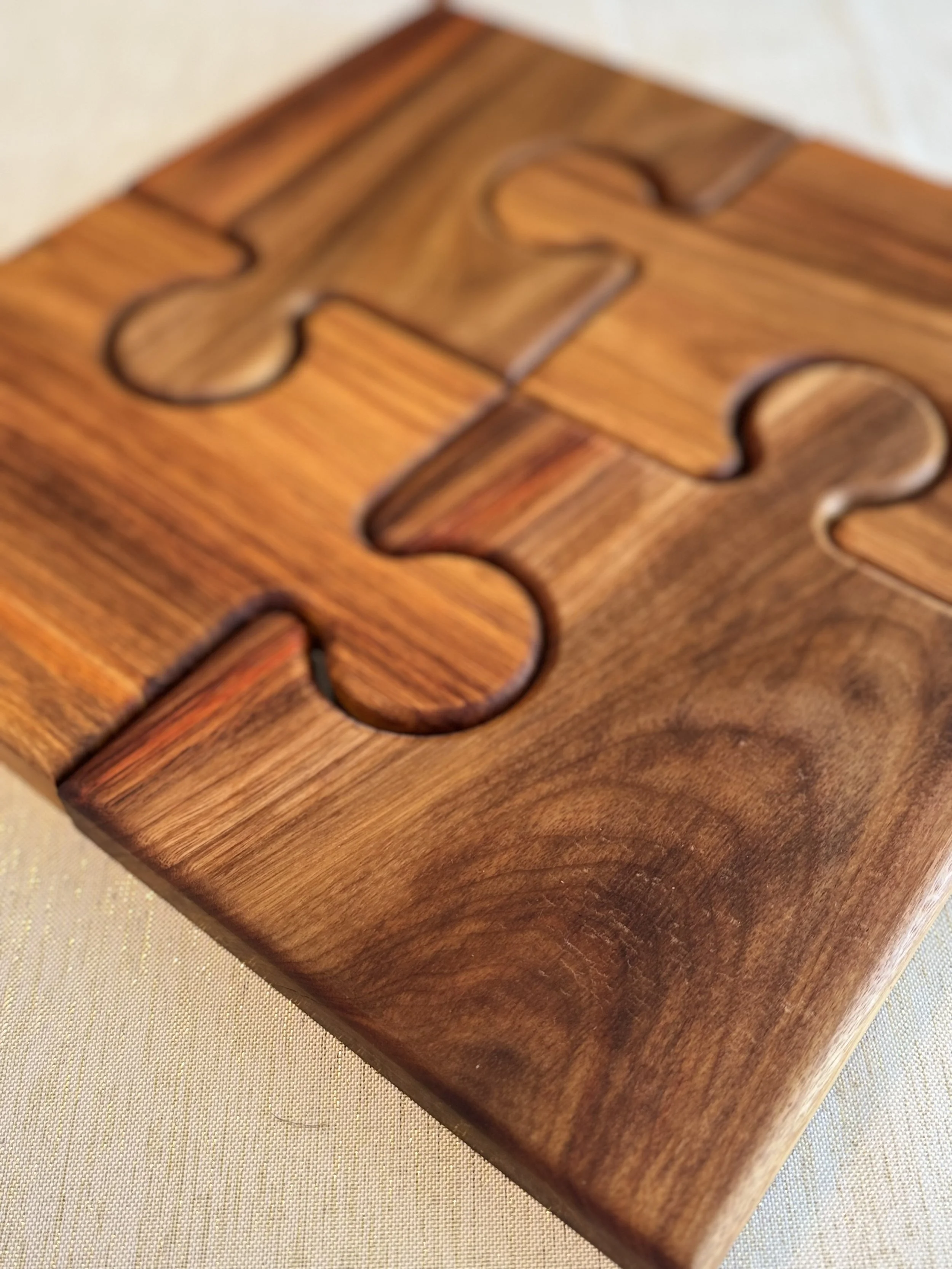 4 piece puzzle trivet
