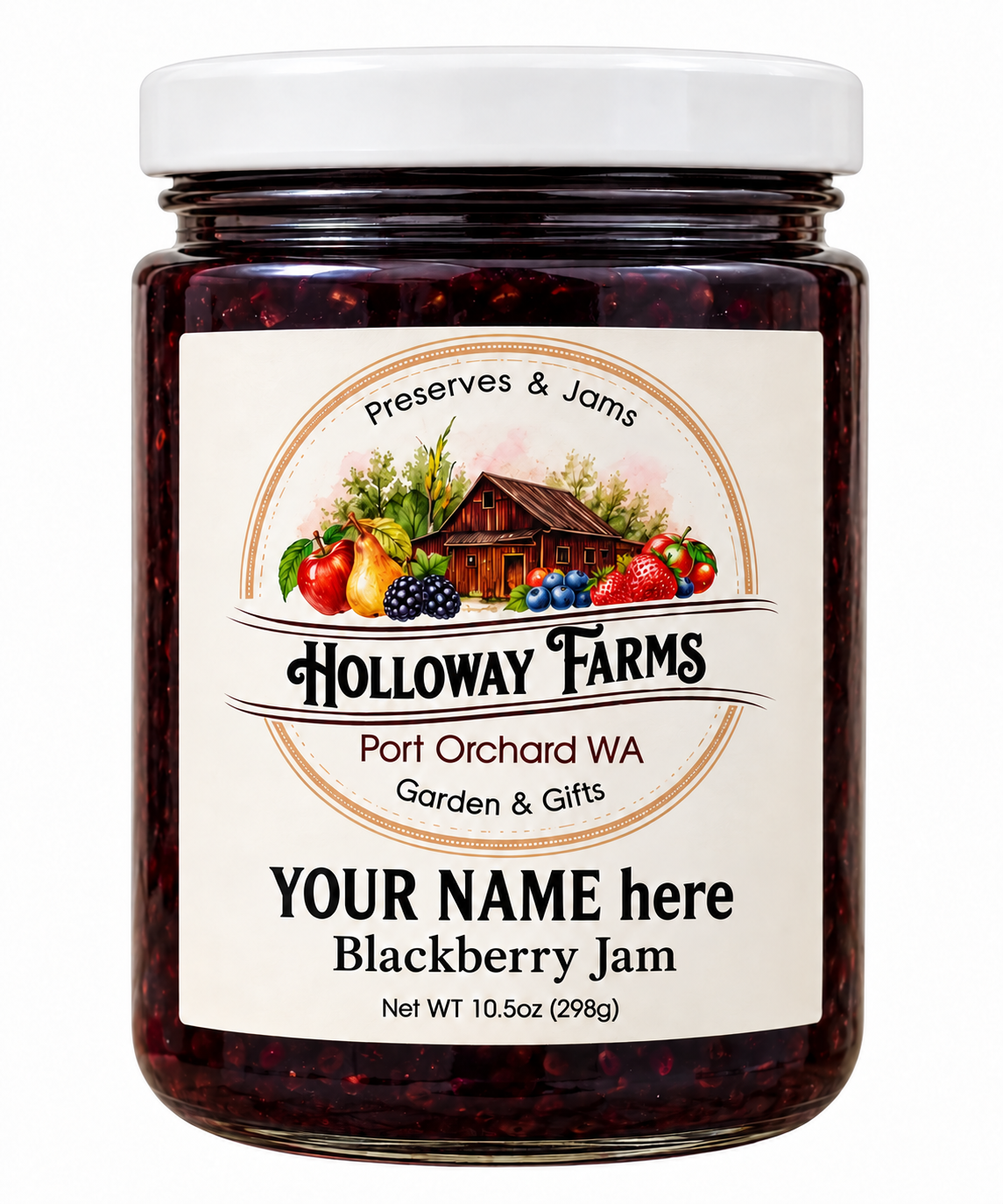 Custom  Jam label