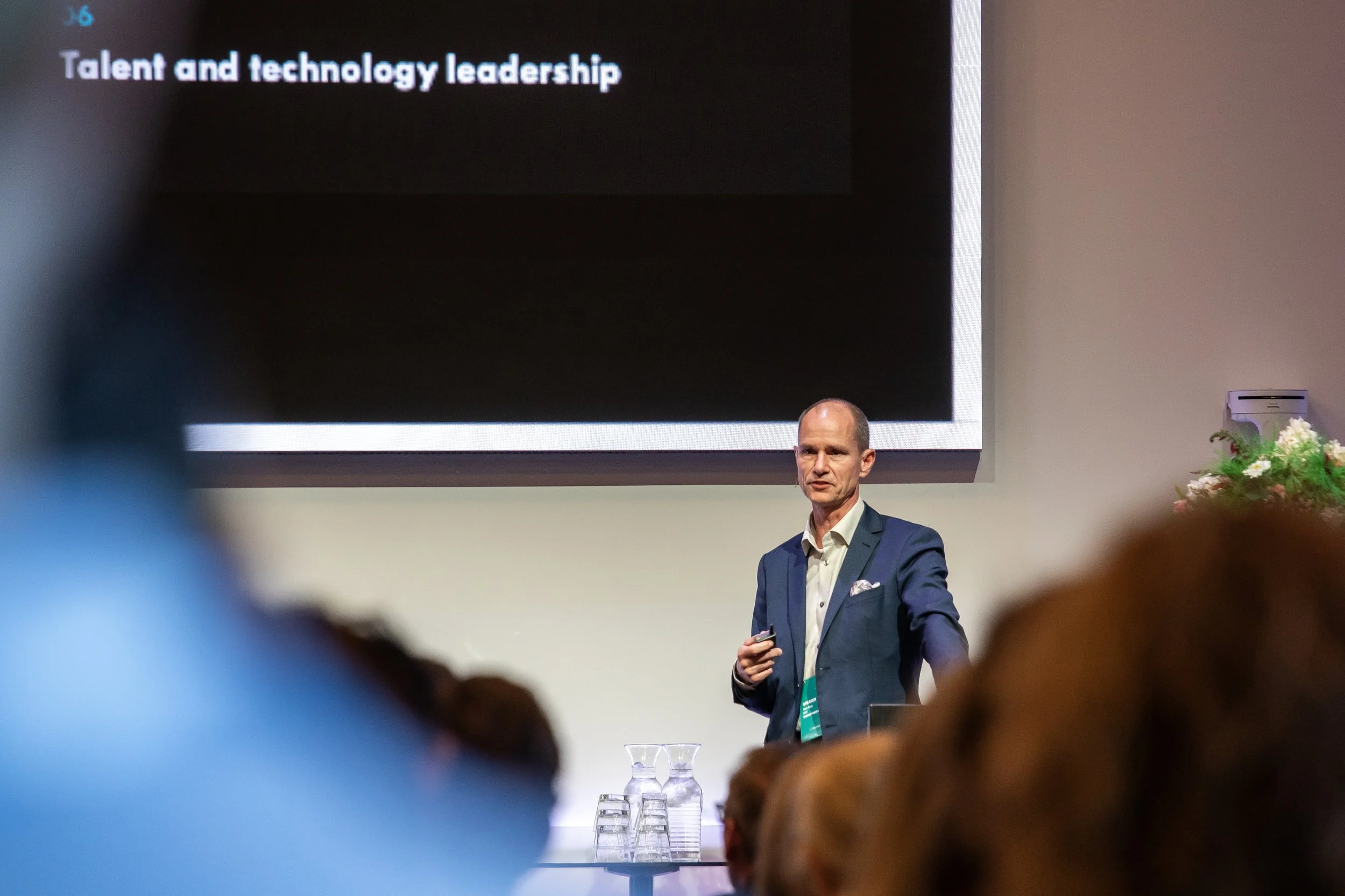 Peter Roos during his keynote at Nordic Fusion Forum 2026