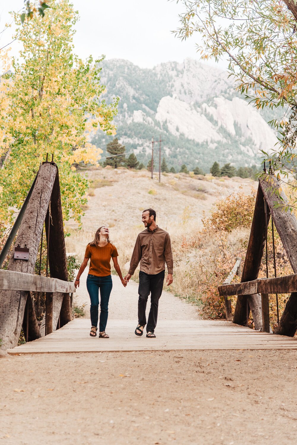 Couples Nature Engagement Photographer in Boulder, Colorado