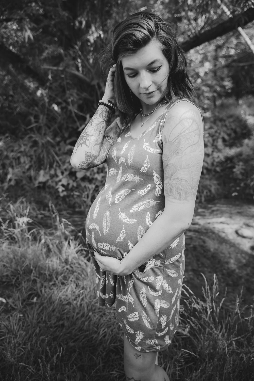 Denver maternity photography near Denver, Colorado at Prospect Park