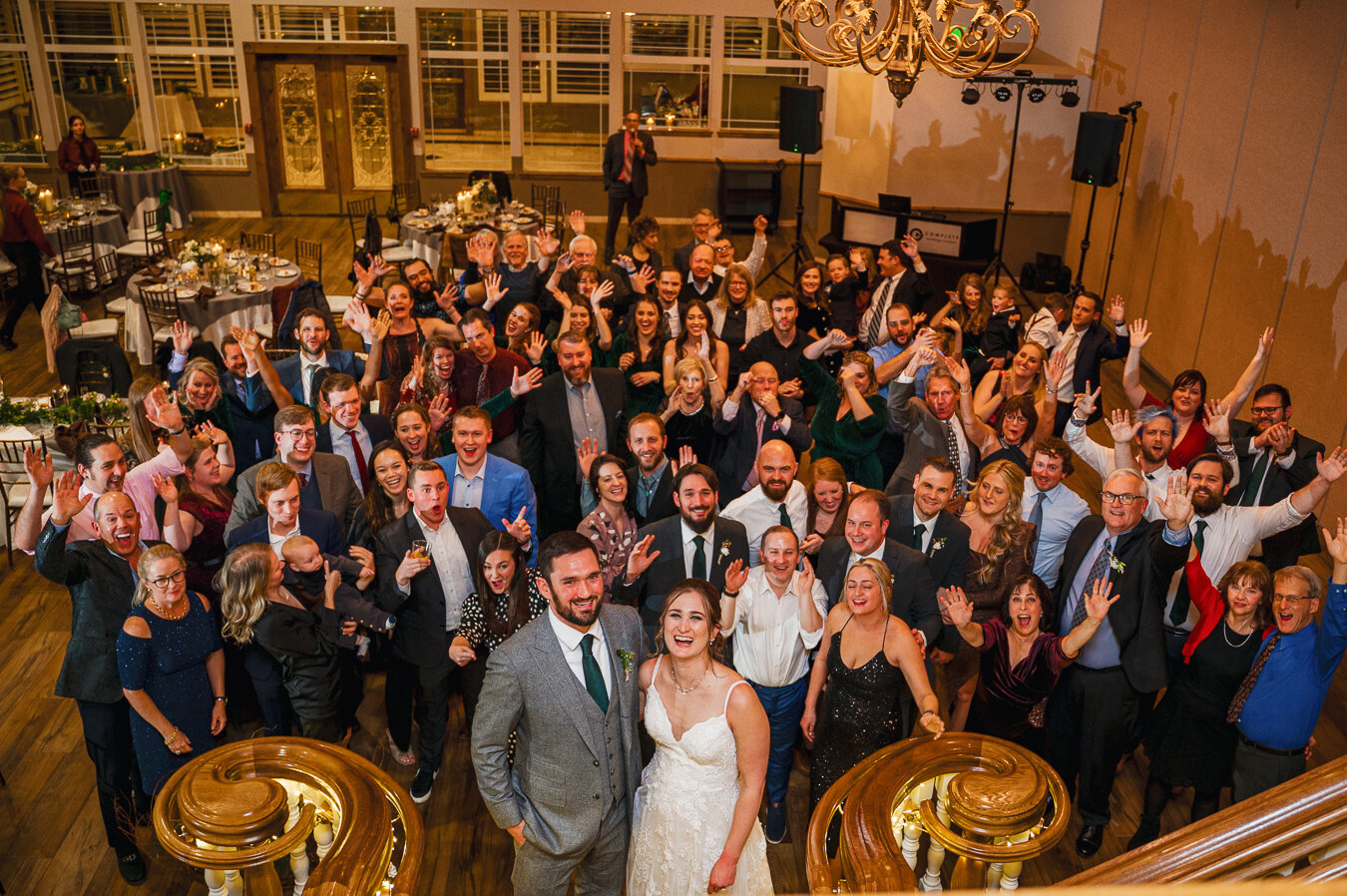 Proper planning and enough photo/video coverage ensures we're there to capture gems like this. 
.
.
.
#groupphoto #largeweddings #traditionalweddings #coloradoweddings #denverweddings #fortcollinsweddings #coloradoweddingphotographer #coloradowedding