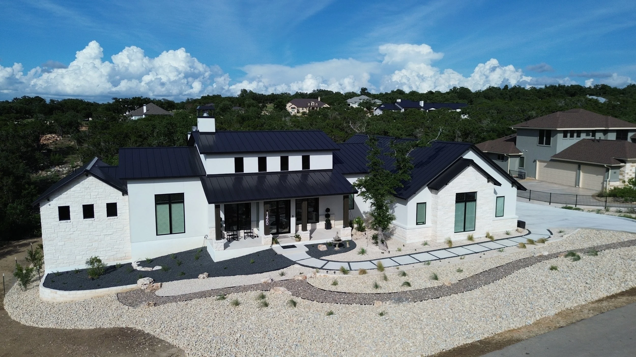 New Braunfels Xeriscape Home