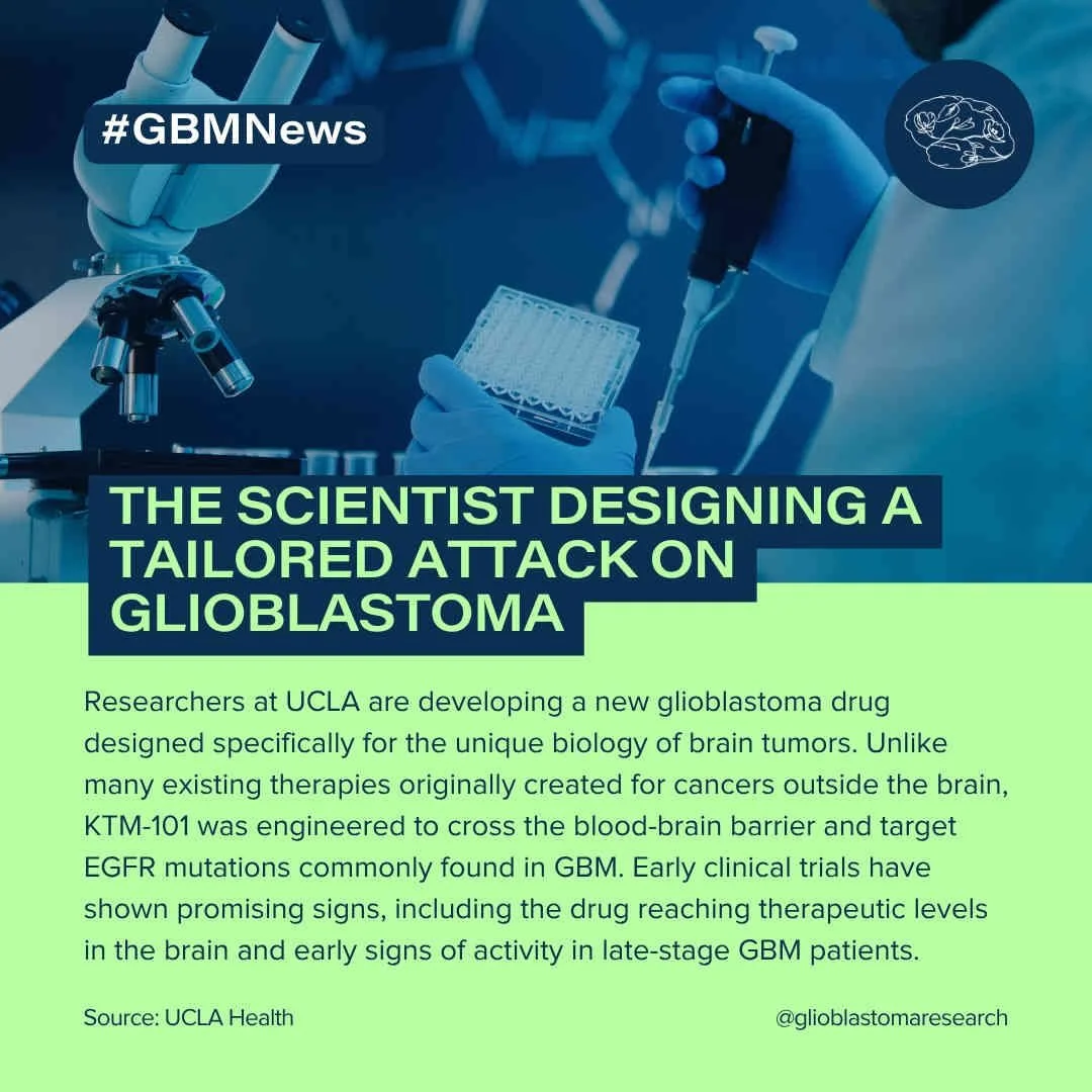 The Scientist Designing A Tailored Attack On Glioblastoma