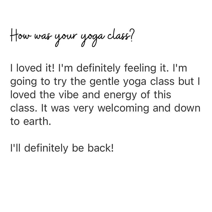 Love these words!! What do you have to say about your first yoga class at Evergreen?