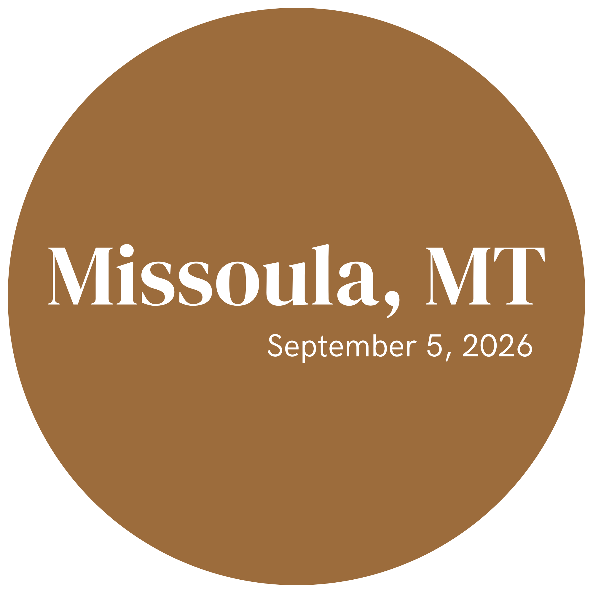 Missoula September 2026
