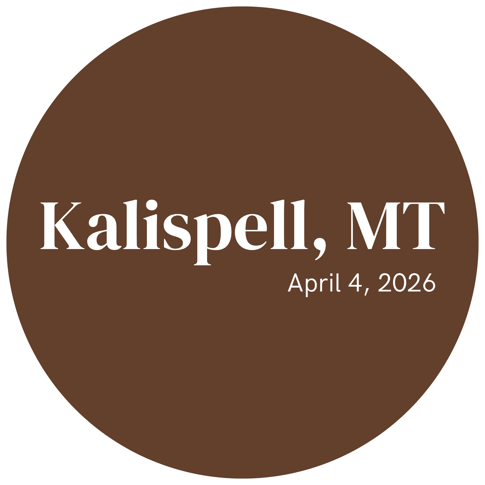 Kalispell April 2025