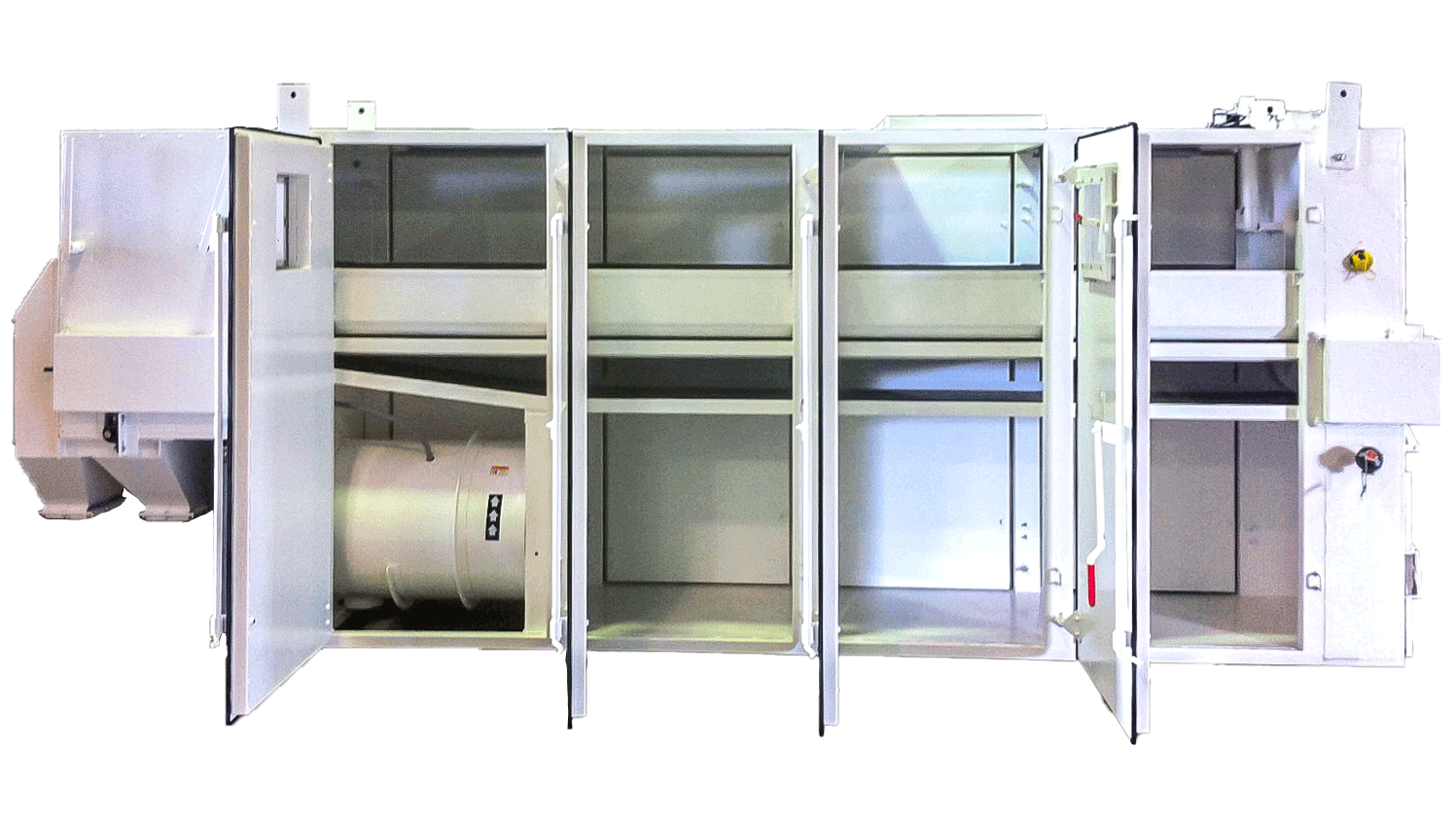 Single Pass Dryer Open