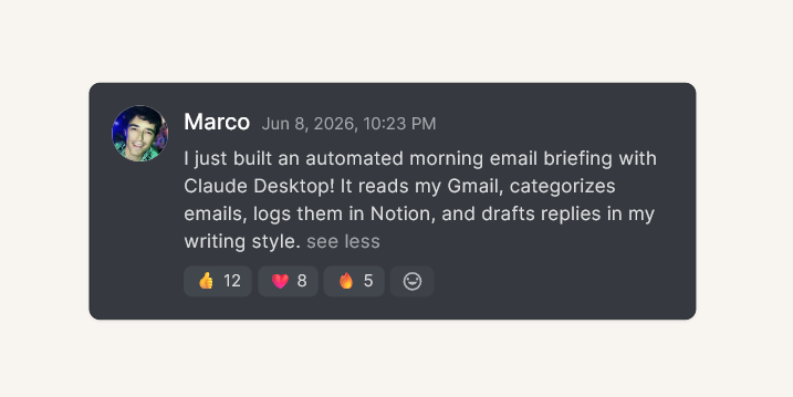 Automated Email Briefing with Claude
