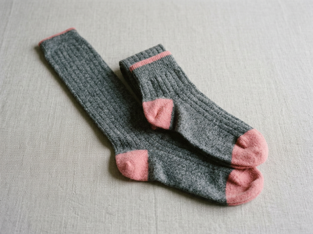 Medias de lana cashmere y merino
