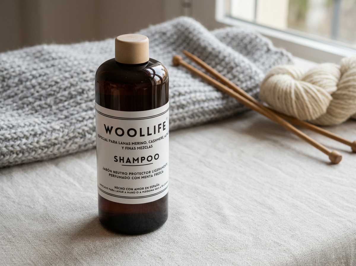 SHAMPOO para cuidado de lana y prendas delicadas