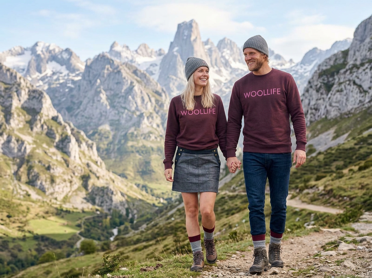 sudadera calidad para usar en montaña en invierno y en países nórdicos muy noruega